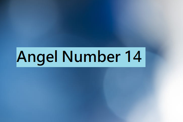 Angel Number 14