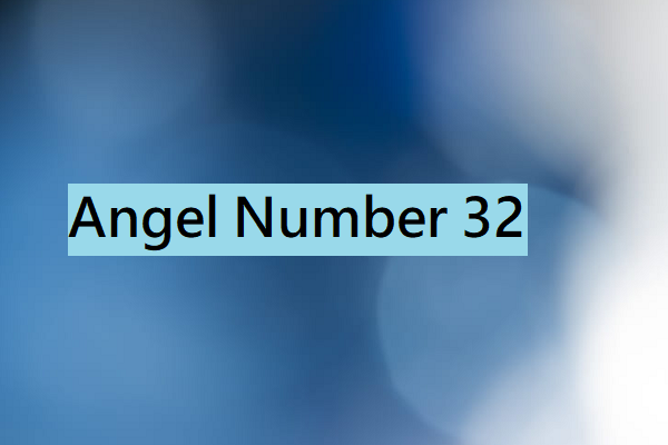32 Angel Number