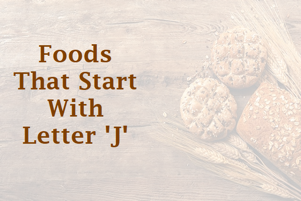 Foods That Start With J J Food List Ink Fruit 1388