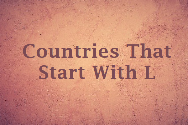 All Countries That Start With The Letter L Quiz