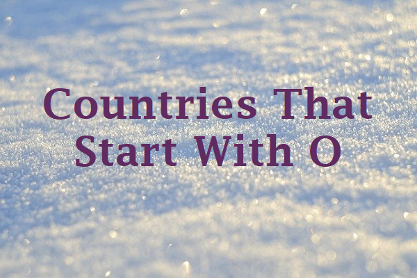 Countries That Start With O Ink Fruit