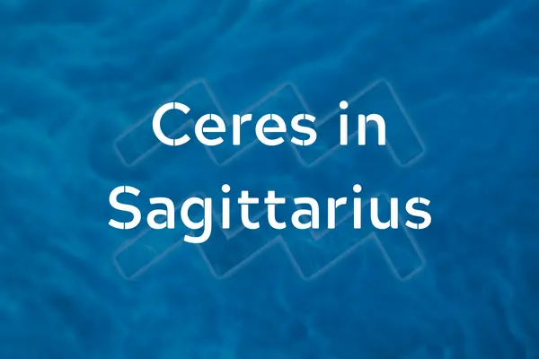 Ceres in Aquarius
